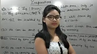 Preposition in English || Use of By || By ka use || Episode-11 ||#improve_myself