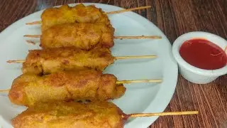 Chicken Sticks Recipe l Bakery Style Chicken Sticks l By Big Taste