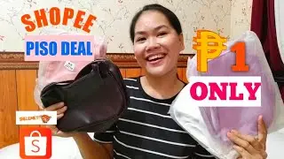 SHOPEE PISO DEAL HAUL PART 1