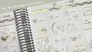Plan With Me | Paper Crown Planner