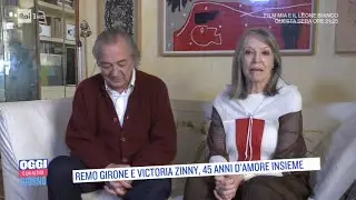 Remo Girone e la moglie Victoria: 45 anni insieme - Oggi &egrave; un altro giorno 24/03/2021
