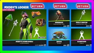 *RETURN* Mxddy's Locker Bundle, Zephyr Glider, & Krakenaxe! 👒 (Fortnite Shop) May 29, 2023