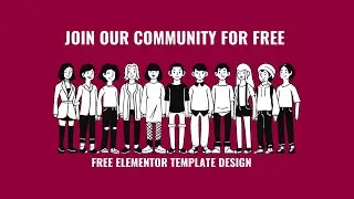 How to Join Our Community for elementor template?