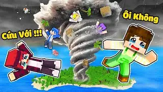 Nếu Làng Sinh Tố bị Lốc Xoáy cuốn vào trong Minecraft