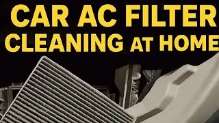 How to Clean Car AC Filter | Improve Cooling & Mileage at home // easy 