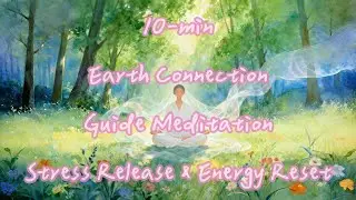 ♡Guide You To The Soul Lighthouse♡10-min EarthConnection GuideMeditation StressRelease & EnergyReset
