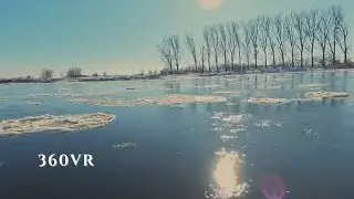 Звуки ледяной реки и зимних птиц &bull; Атмосфера замерзшей реки для спокойной концентрации