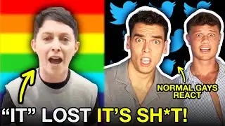 NORMAL GAYS react to NON BINARY street meltdown (It&rsquo;s unhinged!)