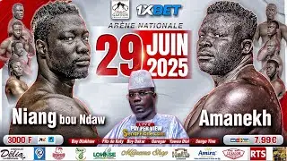 🔴Live - Arène Nationale :Grand Combat NIANG BOU NDAW VS AMA NEKH - CLAF Journée Gaston Productions