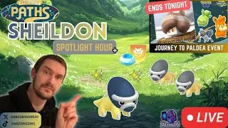 LIVE - Shieldon Spotlight Hour & Journey to Paldea Event on Pok&eacute;mon GO! 👀🤩