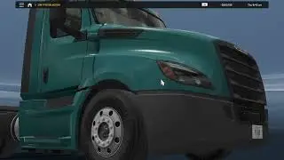 trucking hulling, Getting in some miles America truck simulator