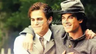 The Vampire Diaries-The Salvatore Brothers-Stefan And Damon-tribute