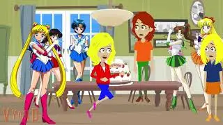 Not Sailor Moon Ruins Rachel's Birthday / Grounded