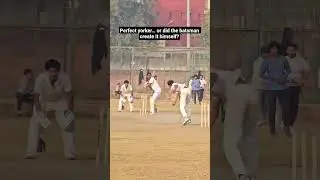 Bowler ki Yorker ya Batsman ki #cricket #shorts #shiv #india #cricketlover #short #live #usa #uk #yt
