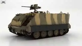 M113 Armored Personnel Carrier 3D model by 3DModels.org