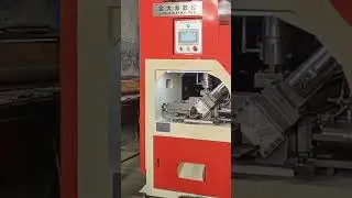 Watch Our Pipe Punching Machine in Action! Precision + Power #punchingmachine #machine