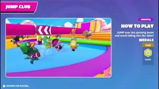 Fall guys no jumping challenge in jump around