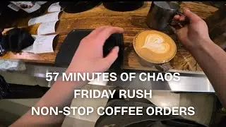 Non-Stop Coffee Rush | Busy Friday Morning Shift at Genius Coffee Roasters ☕🔥