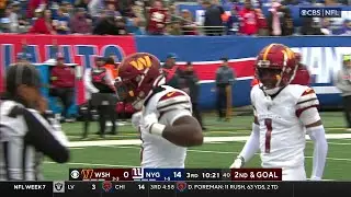Muffed Punts leads to Commanders Touchdown!