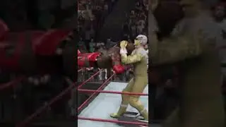 WWE 2K22 | Ahmed Johnson gets a face full of ladder! #wwe2k22 #wwe2k #shorts