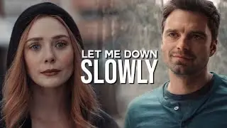 Wanda Maximoff and Bucky Barnes || Let Me Down Slowly