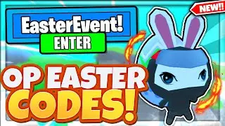 ALL NEW SECRET *EASTER* EVENT UPDATE CODES In Roblox Ninja Star Simulator!