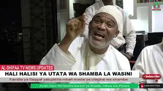 HALI HALISI YA UTATA WA SHAMBA LA WASINI