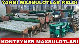 MOL OXIR DRABILKALAR PECHKA ATALA QOZON KONTEYNER MAXSULOTLARI 