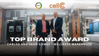 Carlos & Sean Gomes &mdash; Wellness Warehouse | Top Brand Award | SAPCC Awards 2025
