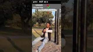 When Atif Aslam Becomes a Cricketer! 🤯🏏 #Viral