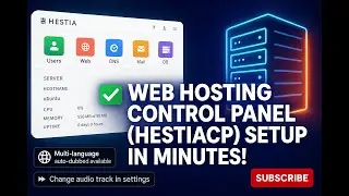 Fast setup HestiaCP Web Hosting Panel &ndash; Nameservers, DNS & Email Setup #webhosting