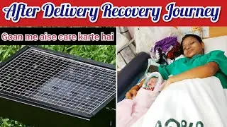 After Delivery Kaise Manage Kiya || My Recovery Journey || Indian Husband Wife Manage Newborn Baby |