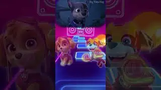 Paw Patrol: Chase 🎶 Tiles Hop EDM Rush #shorts