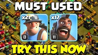 Обязательно к использованию!! Стратегия атаки Hog Miner Th14 в Clash of Clans