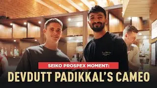 Seiko Prospex Moment: Devdutt Padikkal&rsquo;s cameo | IPL 2025 | CSK vs RCB