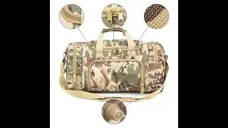 Tactical Backpack Multi-Camera Waterproof Classified Gym Travel Custom Printed Duffel Bag