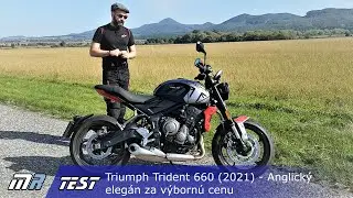 Triumph Trident 660 (2021) - Anglický elegán za výbornú cenu - motoride.sk