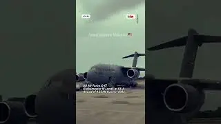 US Air Force C-17 Globemaster III Lands at KLIA Ahead of ASEAN Summit 2025