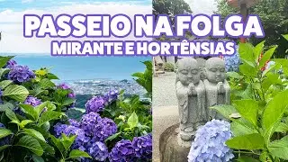 EXPLORANDO NOVOS LUGARES NO JAP&Atilde;O - MIRANTE COM HORT&Ecirc;NCIAS | SANGANE NISHIO