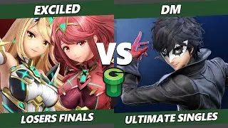 Game Underground Losers Finals - Exciled (Pyra Mythra) Vs. DM (Wolf, Lucina, Pokemon Trainer, Joker)