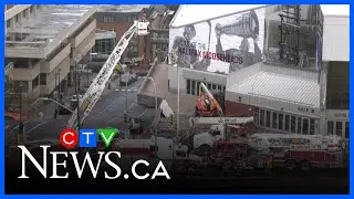 Fire at Scotiabank Centre in Halifax