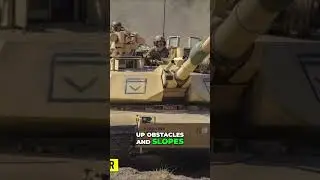 Unleashing the Power  Exploring the Abrams Tank's Agility and Maneuverability #shorts