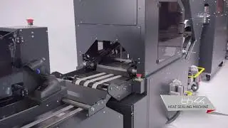 Thermotron STP1000, LD70, PV40, TH44, BC41 Automatic Folding, Labelling & Packaging production line