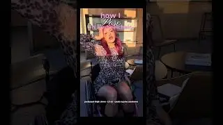 how I pose with thigh down paralysis (L3 sci &bull; cauda equina syndrome) #disabledmodel #wheelchair