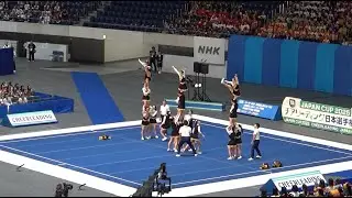 広尾学園高等学校／THUNDERS 11位 自由演技競技DIVISION１ 高等学校部門 決勝 JAPAN CUP 2025.8.31