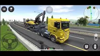 Drive simulator 2 #2/Super excavator and bulldozer delivery to the construction site/ soaigamingtv