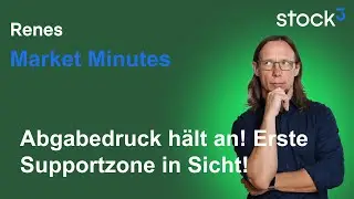 Renes Market Minutes - Aktien weiter unter Druck! Erste Hoffnungsschimmer in Sicht?!