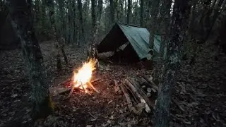călător prin Rom&acirc;nia--- odihnă noaptea sub cerul &icirc;nstelat la -3 C