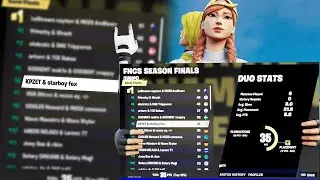 HOW I QUALIFIED FOR FNCS GRAND FINALS (EU) w/ KPZET (Duo Tournament) | fex