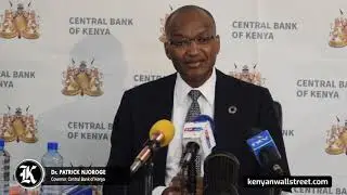 CBK Governor Dr Patrick Njoroge hosts a press conference on Nov.26/2019 after MPC meeting